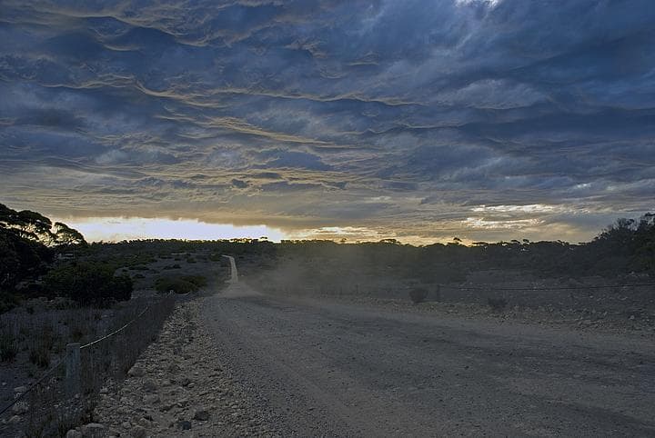 Cielo di panna nel Lincoln N.P.
